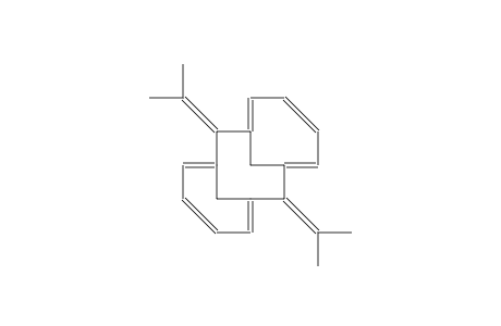 Anti-7,14-dihydro-7,14-bis(2-propylidene)-1,6:8,13-bismethano(14)annulene