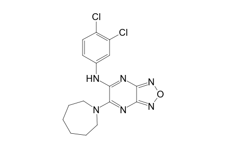 5-(3,4-Dichloroanilino)-6-(hexahydroazepin-1-yl)furazano[3,4-b]pyrazine