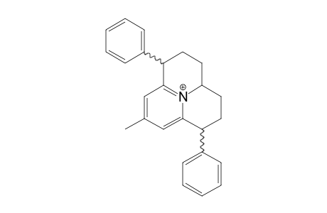 2,3,6,7-tetrahydro-9-methyl-1,7-diphenyl-1H,5H-pyrido[3,2,1-ij]quinoline)