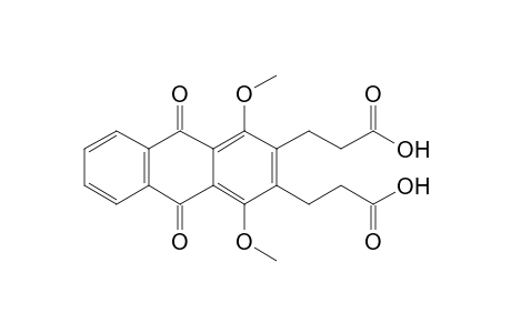 1,4-Dimethoxy-9,10-dioxo-9,10-dihydroanthracene-2,3-dipropanoic acid