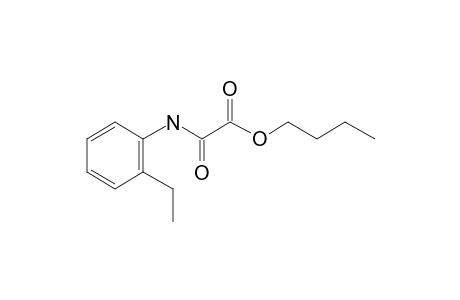 Oxalic acid, monoamide, N-(2-ethylphenyl)-, butyl ester