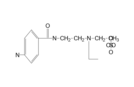 p-amino-N-[2-(diethylamino)ethyl]benzamide, sulfate(1:1)