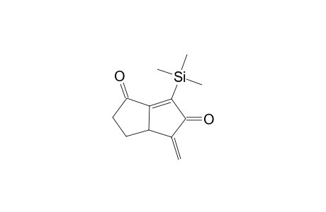 2,3,3a,4-Tetrahydro-4-methylene-6-(trimethylsilyl)pentalene-1,5-dione