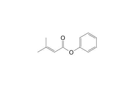 3-Methyl-2-butenoic acid phenyl ester