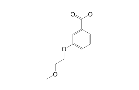 m-(2-methoxyethoxy)benzoic acid