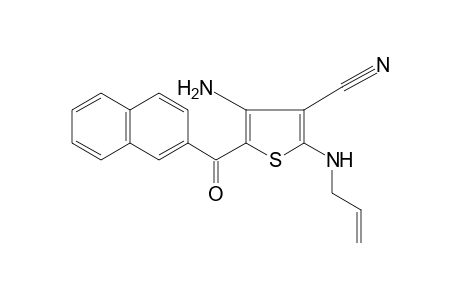 2-(allylamino)-4-amino-5-(2-naphthoyl)-3-thiophenecarbonitrile