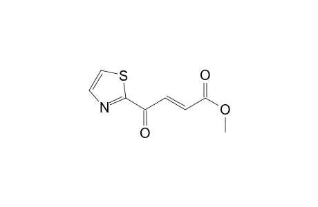 2-Butenoic acid, 4-oxo-4-(2-thiazolyl)-, methyl ester