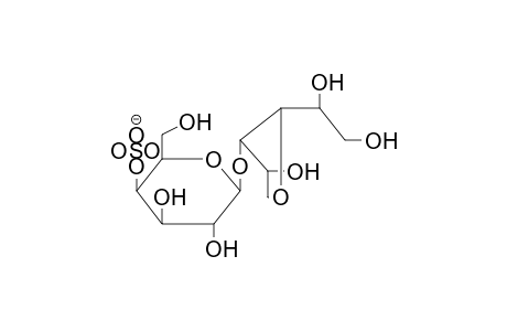 CARRABIITOL, 4'-SULPHATE, ANION