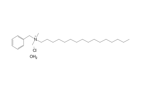 Benzyldimethylhexadecylammonium chloride, hydrate