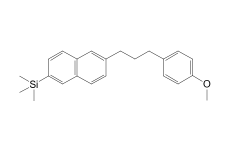 (6-(3-(4-Methoxyphenyl)propyl)naphthalen-2-yl)trimethylsilane