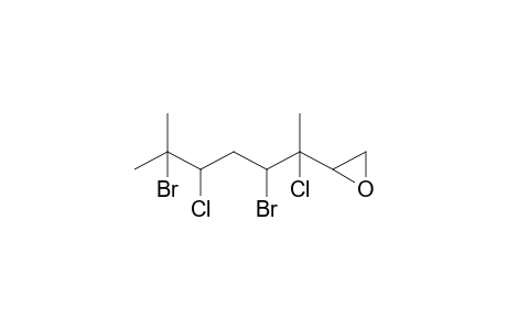 4,7-DIBROMO-3,6-DICHLORO-3,7-DIMETHYL-1,2-EPOXYOCTANE