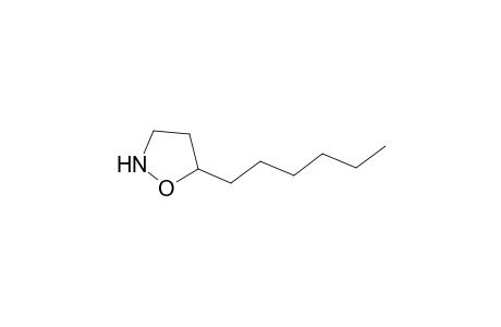 Isoxazolidine, 5-hexyl-, (+)-