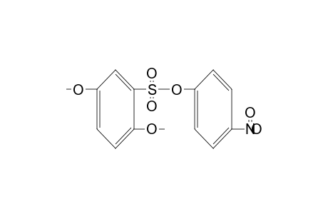 2,5-dimethoxybenzenesulfonic acid, p-nitrophenyl ester