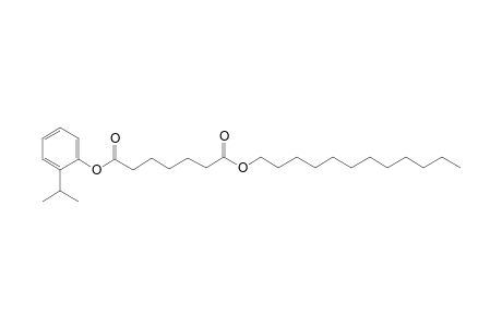 Pimelic acid, dodecyl 2-isopropylphenyl ester