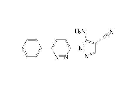 5-Amino-1-(6-phenyl-pyridazin-3-yl)-1H-pyrazole-4-carbonitrile