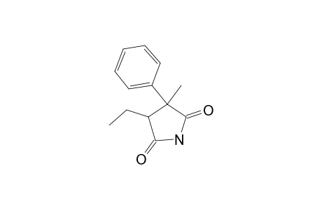 4-Ethyl-3-methyl-3-phenylpyrrolidine-2,5-dione (isomer 1)