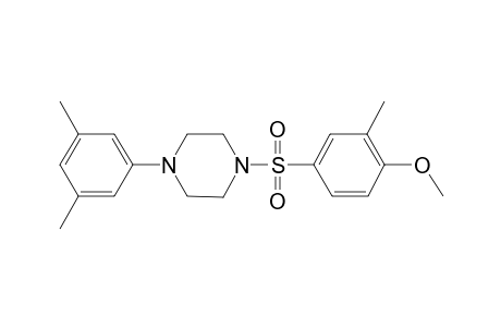 Piperazine, 1-(3,5-dimethylphenyl)-4-(4-methoxy-3-methylbenzenesulfonyl)-