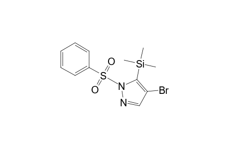 (4-bromo-2-phenylsulfonylpyrazol-3-yl)-trimethylsilane