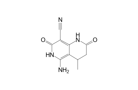 5-AMINO-8-CYANO-3,4-DIHYDRO-4-METHYL-1,6-NAPHTHYRIDINE-2,7-(1H,6H)-DIONE