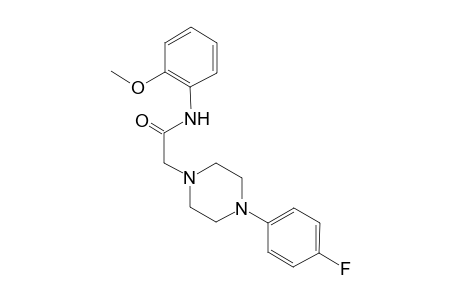 1-piperazineacetamide, 4-(4-fluorophenyl)-N-(2-methoxyphenyl)-