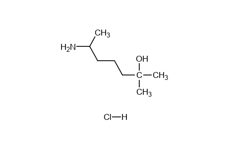 6-Amino-2-methyl-2-heptanol hydrochloride