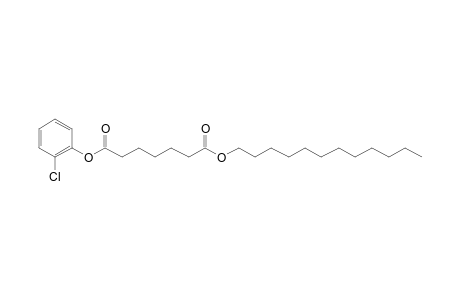 Pimelic acid, 2-chlorophenyl dodecyl ester