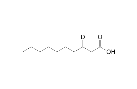 (3RS)-[3-(2)-H]-DECANOIC-ACID;SINGLY-LABELED