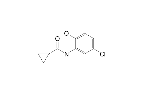 N-(5-chloranyl-2-oxidanyl-phenyl)cyclopropanecarboxamide