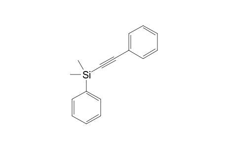 Dimethylphenyl(phenylethynyl)silane