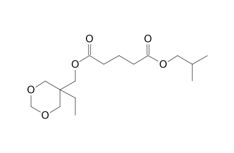 Glutaric acid, (5-ethyl-1,3-dioxan-5-yl)methyl isobutyl ester