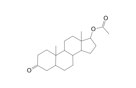 Androstan-3-one, 17-(acetyloxy)-, (5.alpha.,17.beta.)-