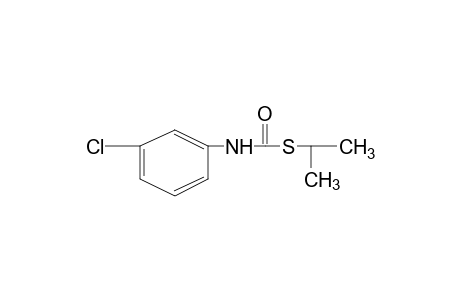 m-chlorothiocarbanilic acid, S-isopropyl ester