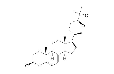 Cholesta-5,7-diene-3,24,25-triol, (3.beta.,24S)-