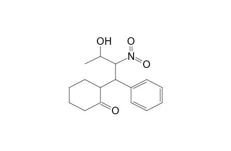 2-(3-Hydroxy-2-nitro-1-phenylbutyl)cyclohexanone