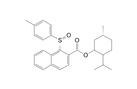 (1R)-Menthyl (R)-1-[(4-methylphenyl)sulfinyl]naphthalene-2-carboxylate