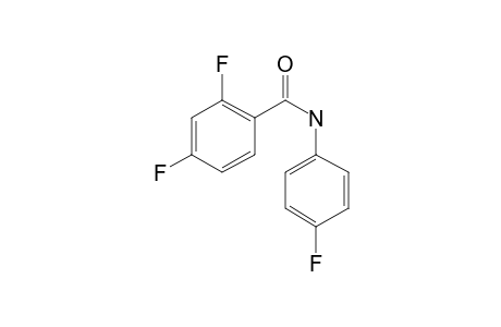 2,4-Difluorobenzamide, N-(4-fluorophenyl)-