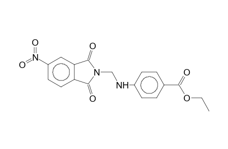 Ethyl 4-([(5-nitro-1,3-dioxo-1,3-dihydro-2H-isoindol-2-yl)methyl]amino)benzoate