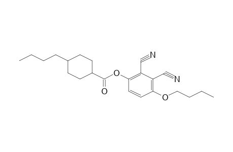 4-Butoxy-2,3-dicyanophenyl 4-butylcyclohexanecarboxylate