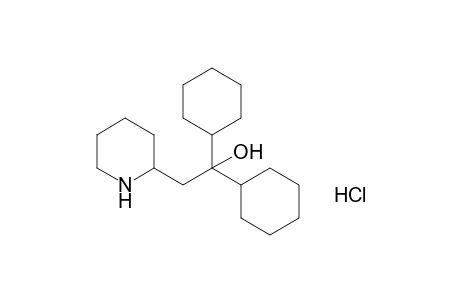 alpha,alpha-Dicyclohexyl-2-piperidineethanol, hydrochloride