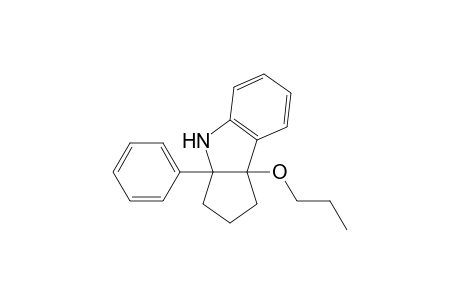 Cyclopent[b]indole, 1,2,3,3a,4,8b-hexahydro-3a-phenyl-8b-propoxy-