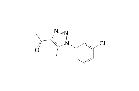 1-[1-(3-Chlorophenyl)-5-methyl-1H-1,2,3-triazol-4-yl]ethanone