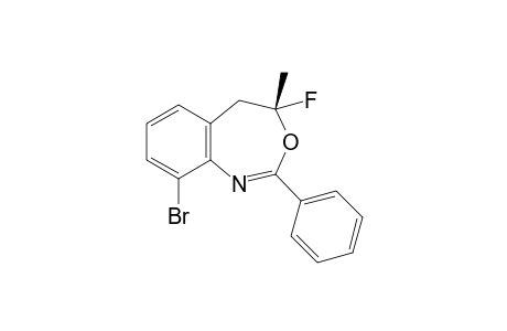 (4S)-9-Bromo-4-fluoro-4-methyl-2-phenyl-4,5-dihydrobenzo[d]-1,3-oxazepine