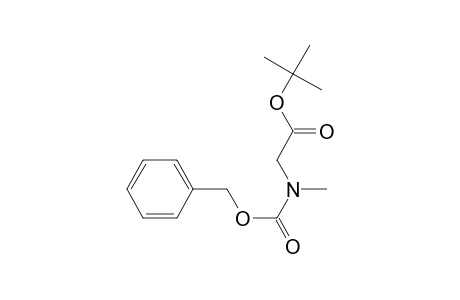 2-[carbobenzoxy(methyl)amino]acetic acid tert-butyl ester