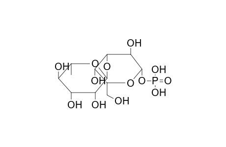 O-ALPHA-L-RHAMNOPYRANOSYL-(1->3)-BETA-D-GALACTOPYRANOSYLPHOSPHORIC ACID