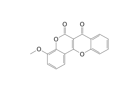 4-METHOXY-6H,7H-[1]-BENZOPYRANO-[4,3-B]-[1]-BENZOPYRAN-6,7-DIONE,(FRUTINONE-B)