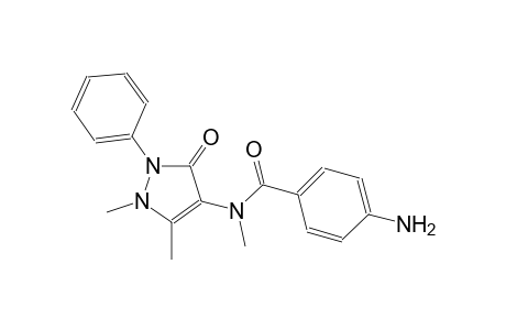 4-Amino-N-(1,5-dimethyl-3-oxo-2-phenyl-2,3-dihydro-1H-pyrazol-4-yl)-N-methylbenzamide