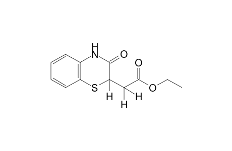 3,4-dihydro-3-oxo-2H-1,4-benzothiazine-2-acetic acid, ethyl ester