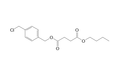 Succinic acid, butyl 4-(chloromethyl)benzyl ester