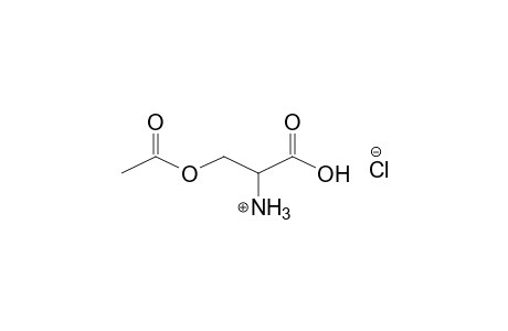 Serine, acetate (ester), hydrochloride