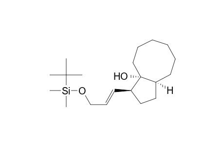 [1R*,8S*,11S*,(1E)]-11-{3-[(tert-Butyldimethylsilyl)oxy]-1-propenyl}bicyclo[6.3.0]undecan-1-ol